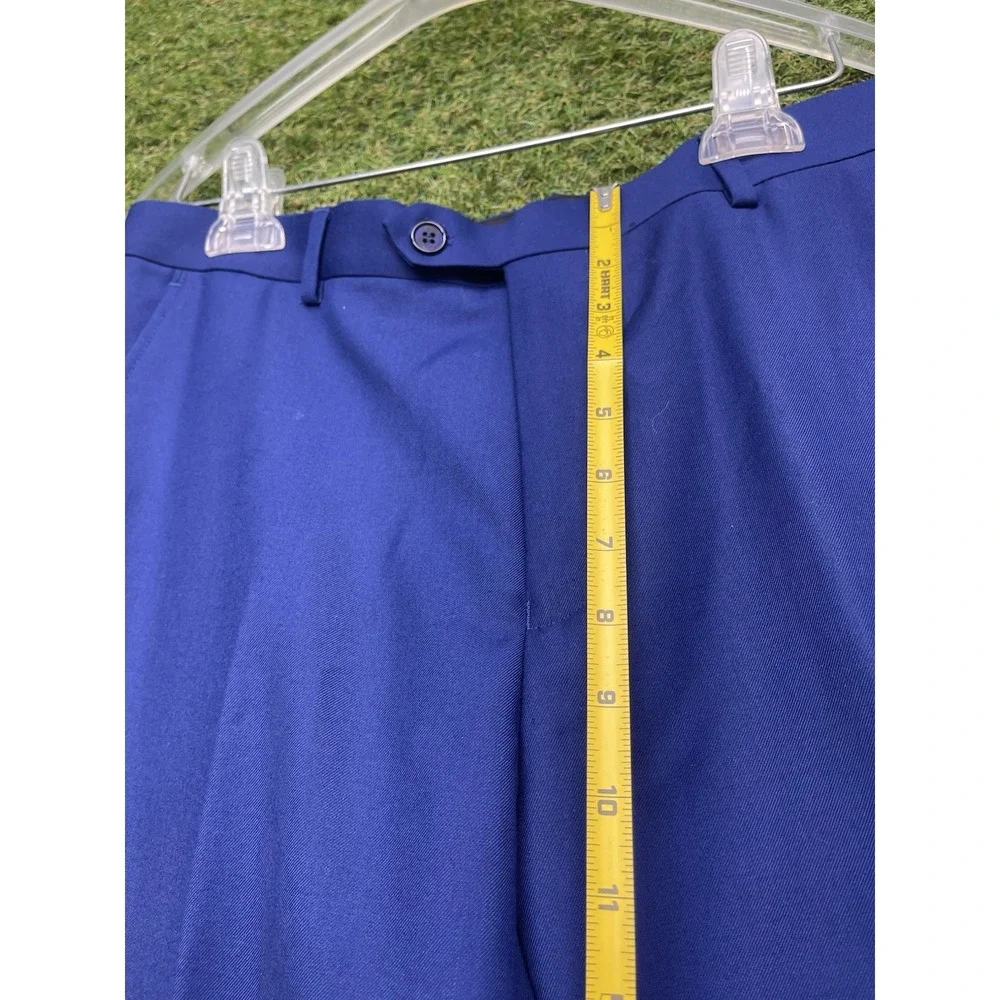 Renoir Suit Set Mens 40 2 Piece Dark Blue Wool Italian Blazer 40 Pants 34x30 NWT